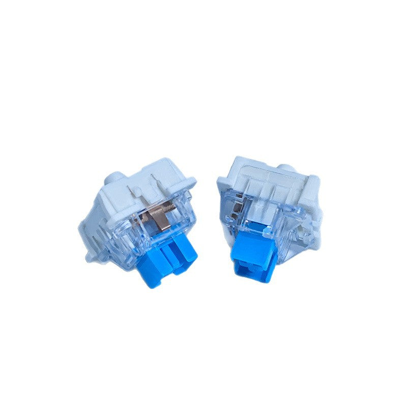 Decompression toy key switch, pinless, dustproof, blue switch body, crisp sound, direct shipment from the mechanical switch manufacturer - image 5