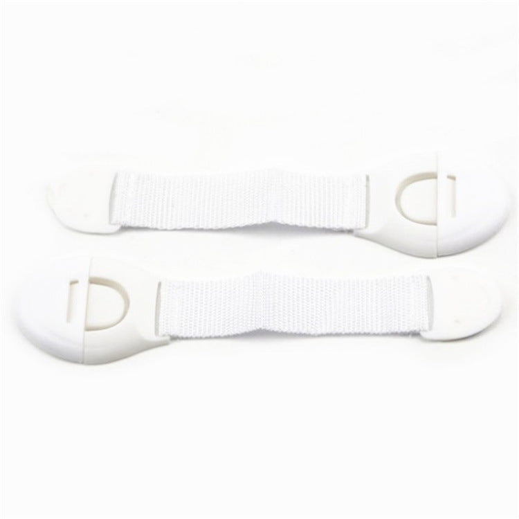Children's drawer lock, ribbon safety lock, baby anti-pinch fabric strap, baby safety lock, safety buckle - image 5