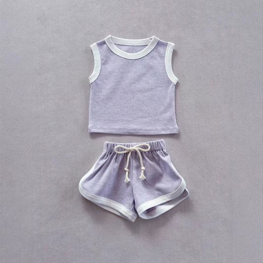 Casual Two-piece Newborn Outfit