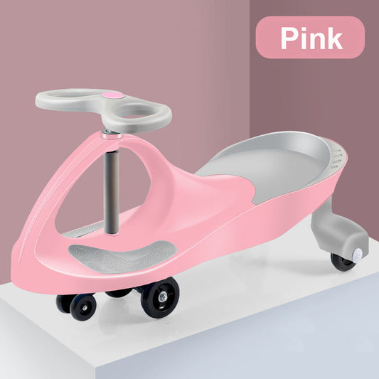 Wiggle Car Ride-On Toy with Anti-Slip Pedals