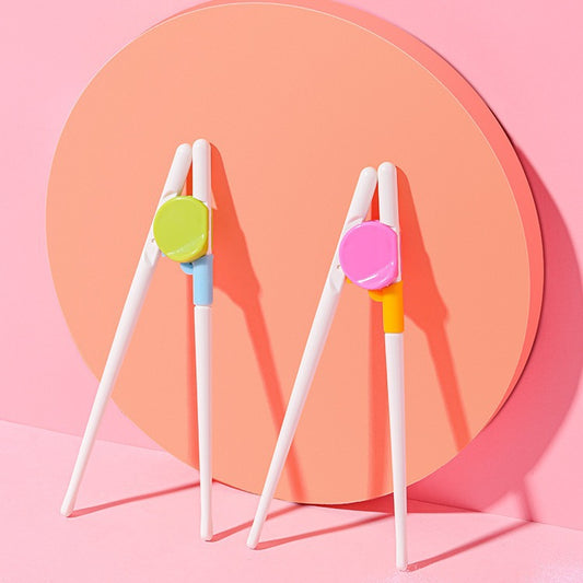 3160. Japanese Style Kidsren's Practice Chopsticks, Baby Training Chopsticks, Baby Learning Chopsticks - image 2