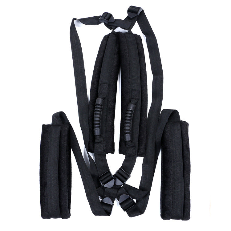 Adult sexy backpack men and women hug each other alternative sex products toy posture help labor-saving with swing - image 5