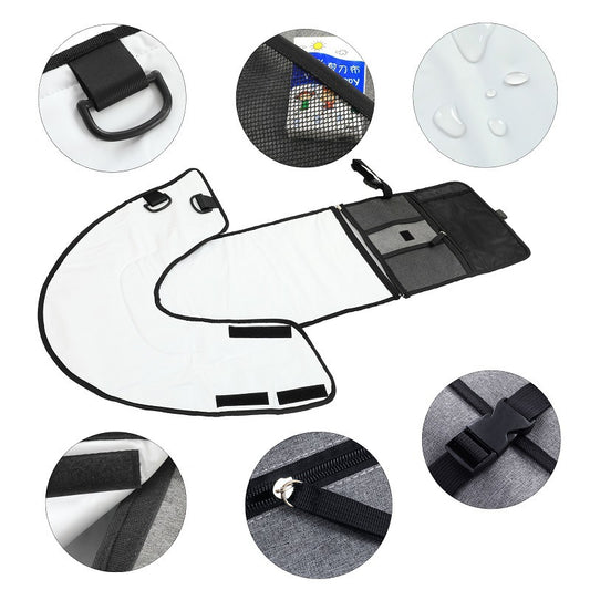 Upgraded Baby Diaper Changing Pad, Waterproof Diaper Pad, Removable Foldable Pvc Pad, Portable and Cross-Border Best-Selling - image 2