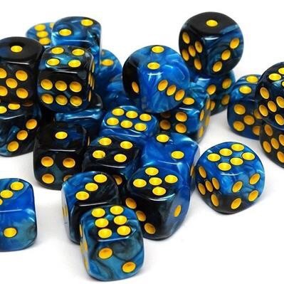 No.12 rounded two-color dot dice mixed color regular color dice foreign trade cross-border supply toy collection table game accessories - image 5