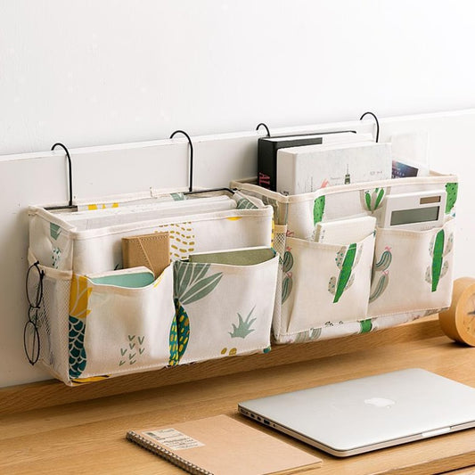 Bedside Bedside Sundries Storage Bag for Bedroom Baby Stroller Storage Hook Bag Office Desktop Finishing Hook Bag - image 2