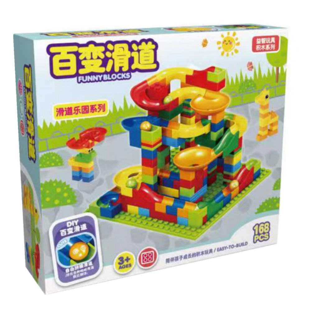 Small Particle Versatile Slide Track Building Blocks, Ball Track Educational Assembly DIY Toys Wholesale for 3-6 Year Old Boys and Girls, Cross-Border - image 5