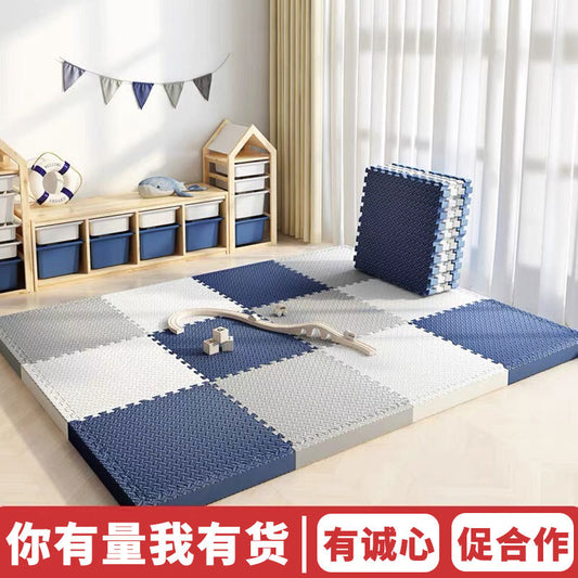 Cross-border Foam Floor Mat Household Splicing Bedroom Climbing Mat Baby Children Climbing Mat Baby Drop-resistant Puzzle Mat - image 2