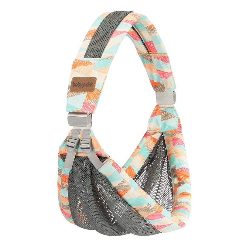 Baby Holding Artifact Baby Strap Baby Go Out Simple Newborn Front Holding Strap Baby Back Baby Cross Holding Free Hands - image 5