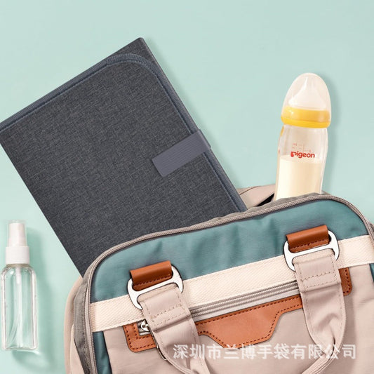 Cross Border Hot Sale in stock Baby Portable Diaper Changing Mat Travel Cute Lightweight Foldable Diaper Changing Table - image 2