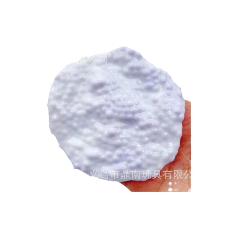 Little Red Book Same Milky White Ultra-thin Milk Flavor Pearl Ice Skin Hand-made Ball Kneading Music Decompression Toy Noisy Ball - image 5