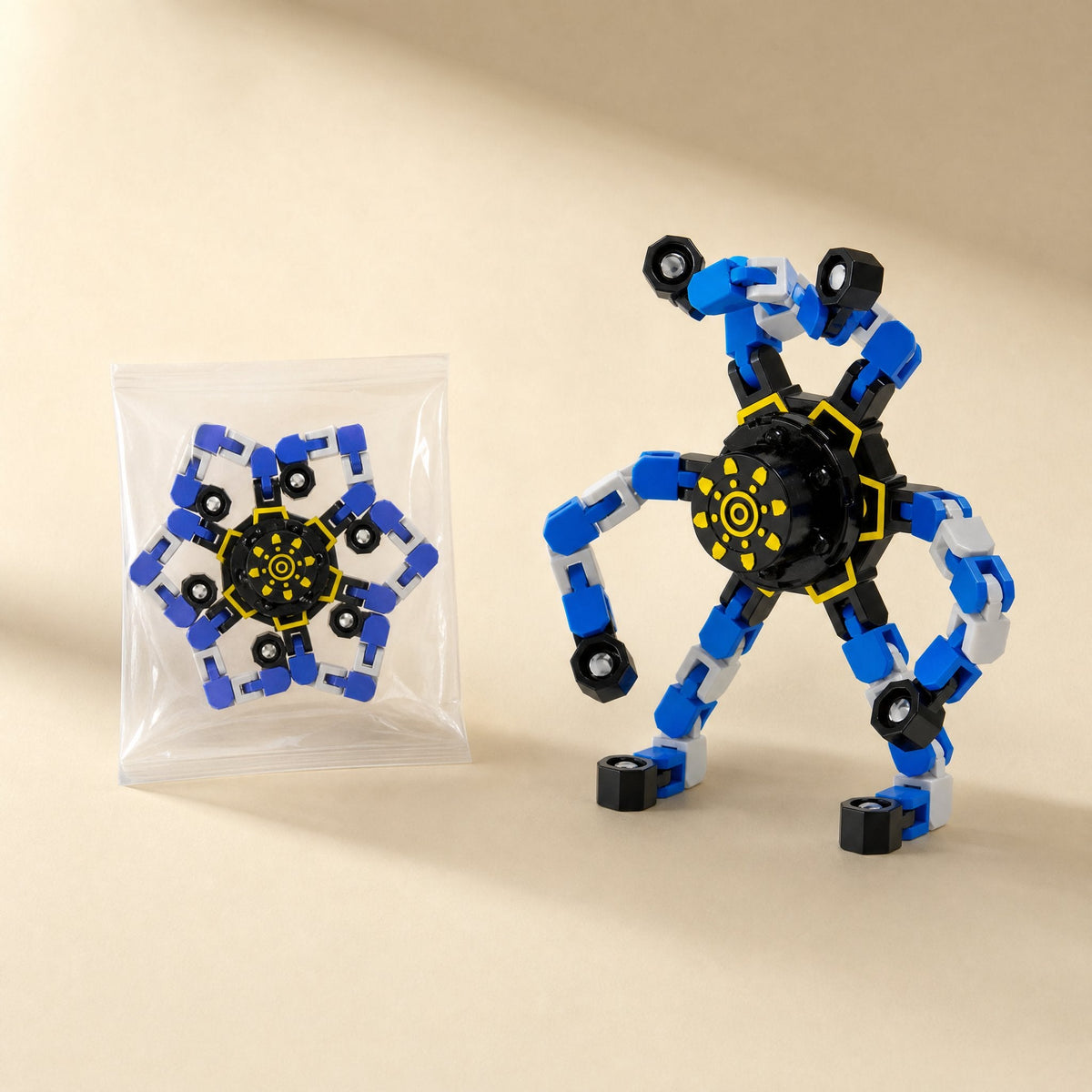 Luminous deformable fingertip mechanical gyro puzzle - view 5