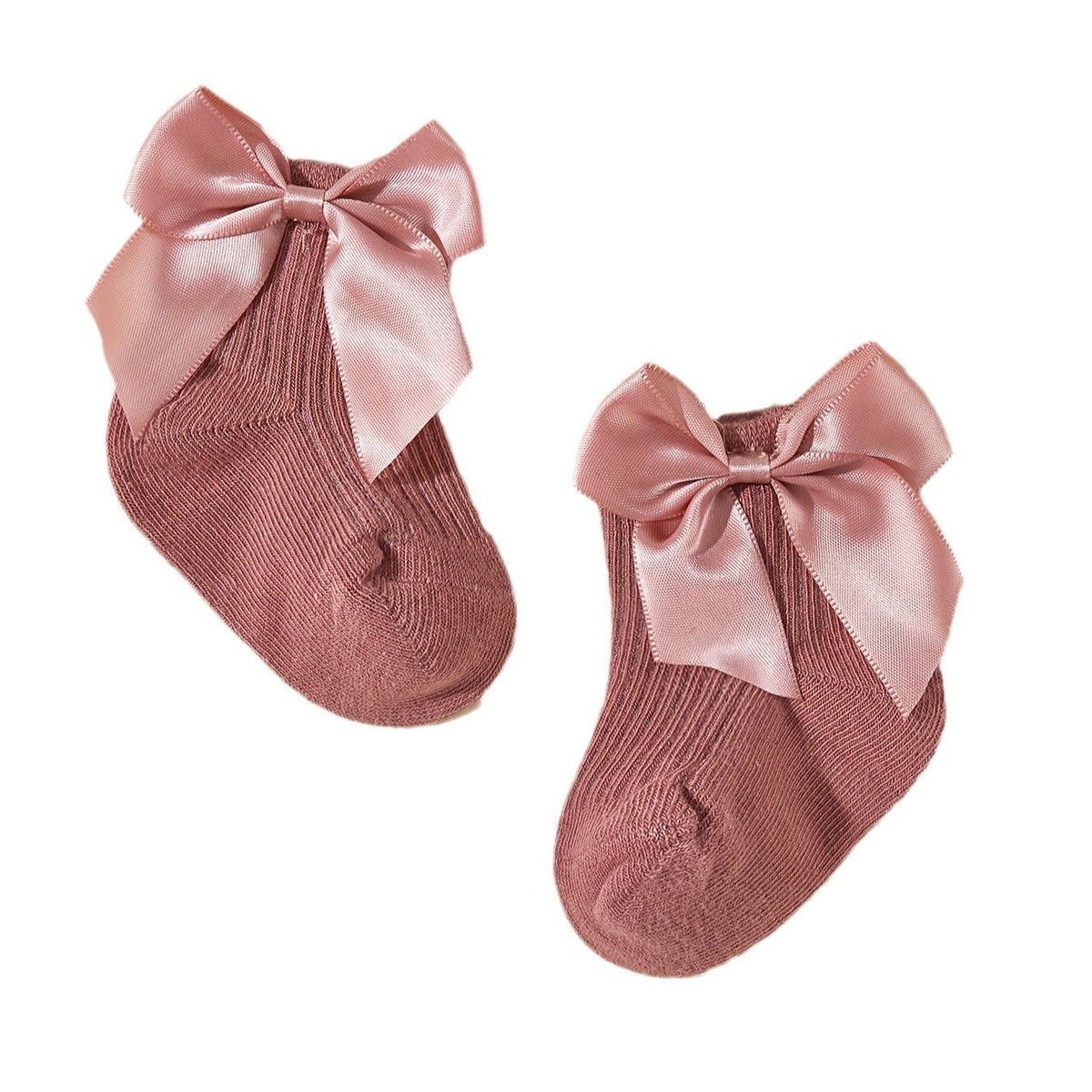 Ins Baby Bow Baby Mid-tube Socks Long Tube Leg Baby Socks Spring and Autumn Boneless Loosen Children's Socks - image 5