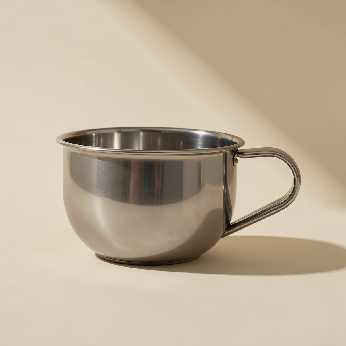 Round solid-color children's rice bowl made from 304 stainless steel - view 5