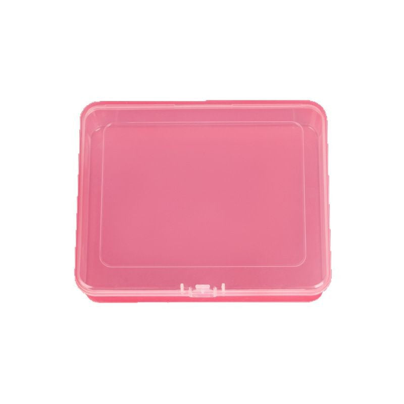 Rectangular Transparent Small Empty Box Button Earplugs Screw Card Universal Plastic Box Pp Cultural and Creative Toy Storage Box - image 5