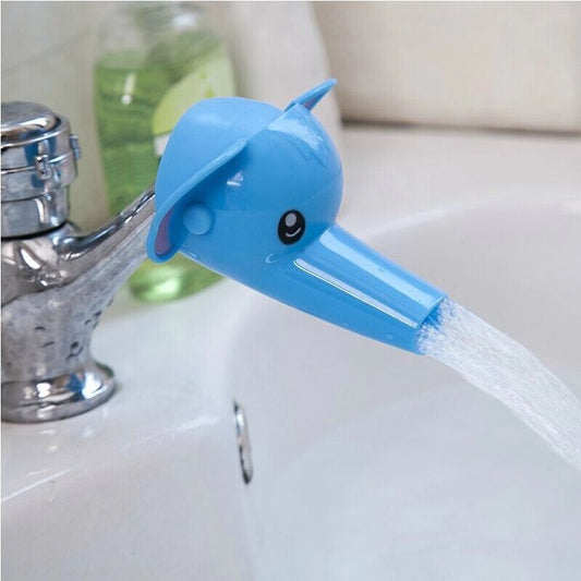 Faucet extender children's hand washing artifact baby cartoon silicone extension switch splash-proof universal guide sink - image 2