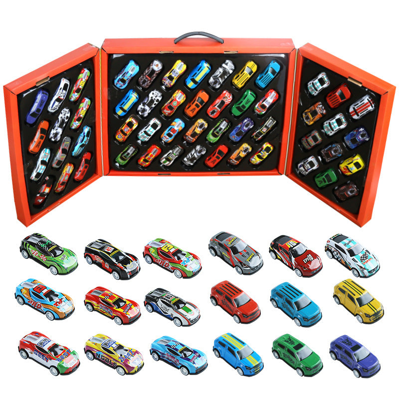 Children's Gifts 52 Alloy Pull-Back Cars Boys Christmas Toy Gift Box Racing Model Birthday Model Pack - image 5