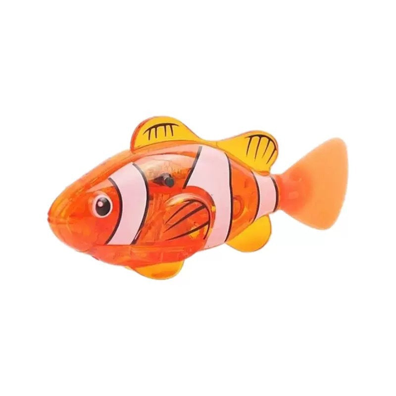 Baby Bath Electronic Fish Toys Electric Induction Luminous Swing Electric Fish Bathroom Water Toys Cross-Border Wholesale - image 5
