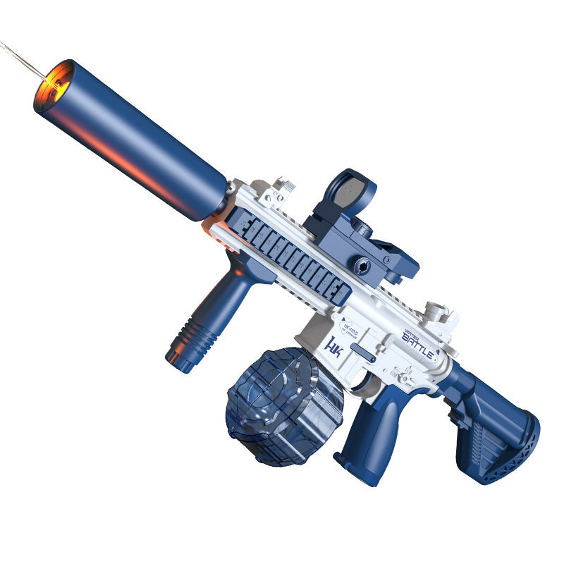 Upgraded Light Spitfire Edition m416 Electric Water Gun Automatic Rechargeable High Voltage Long Range Summer Water Play Toy - image 5