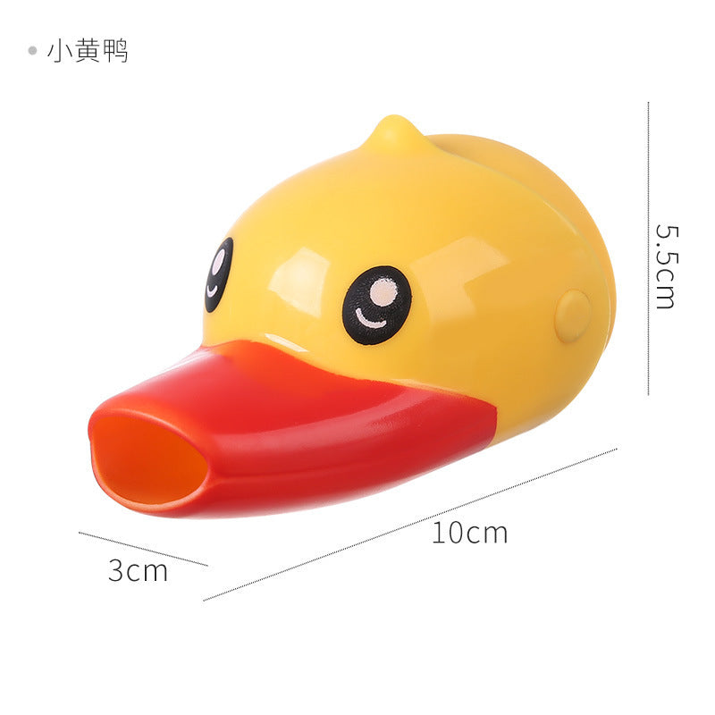Children's Faucet Extender Water Guide Groove Cute Extended Water Guide Device Baby Cartoon Silicone Hand Washing Extender - image 5
