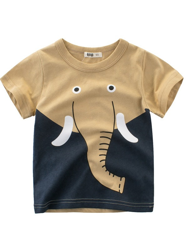 2025 Summer New Children's Clothing Short-Sleeve T-Shirts for Boys Trendy Brand Baby Clothing Wholesale Dropshipping - image 5