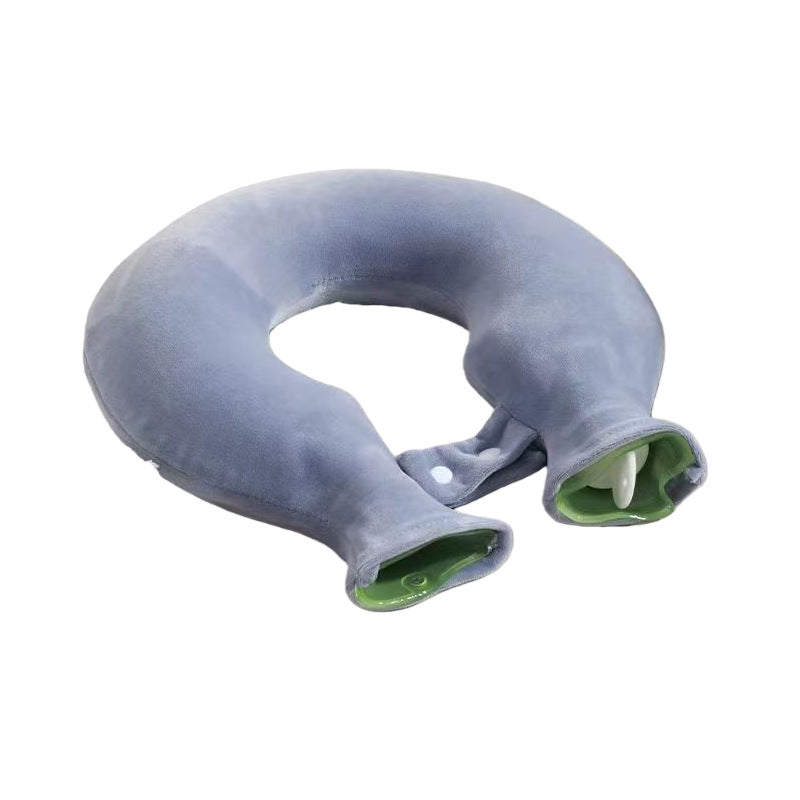 Water-Filled Hot Water Bag U-Shaped Cervical Spine Warm Water Bag Hot Compress Special Warm Baby Explosion-Proof Thickeneded Neck Hanging Type - image 5