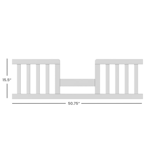 F09514 - Toddler Guard Rail, Matte White