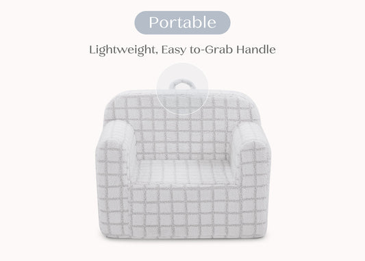 Checkered Cozee Chair