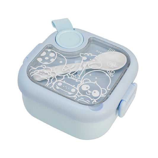 Travel Baby Feeding Set with Bowl, Spoon & Food Scissors in Carry Case