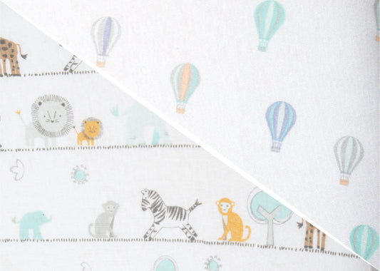 Whimsical Dreams Fitted Crib Sheets - 2 Pack