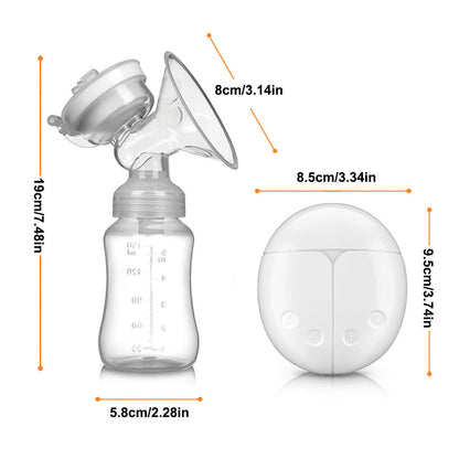 Electric Breast Mute Automatic Dual Breastpump Baby Infant
