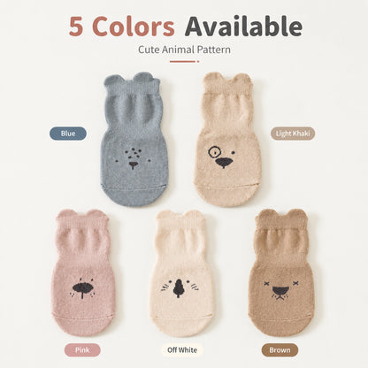 2026 Baby Floor Socks Indoor Toddler Socks Autumn and Winter Pure Cotton Breathable Non-Slip Bottom Insulation Kidsren's Socks Trampoline Socks - image 4