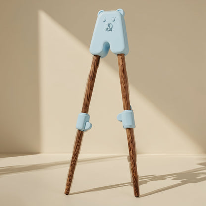 Children's wooden training chopsticks - view 5