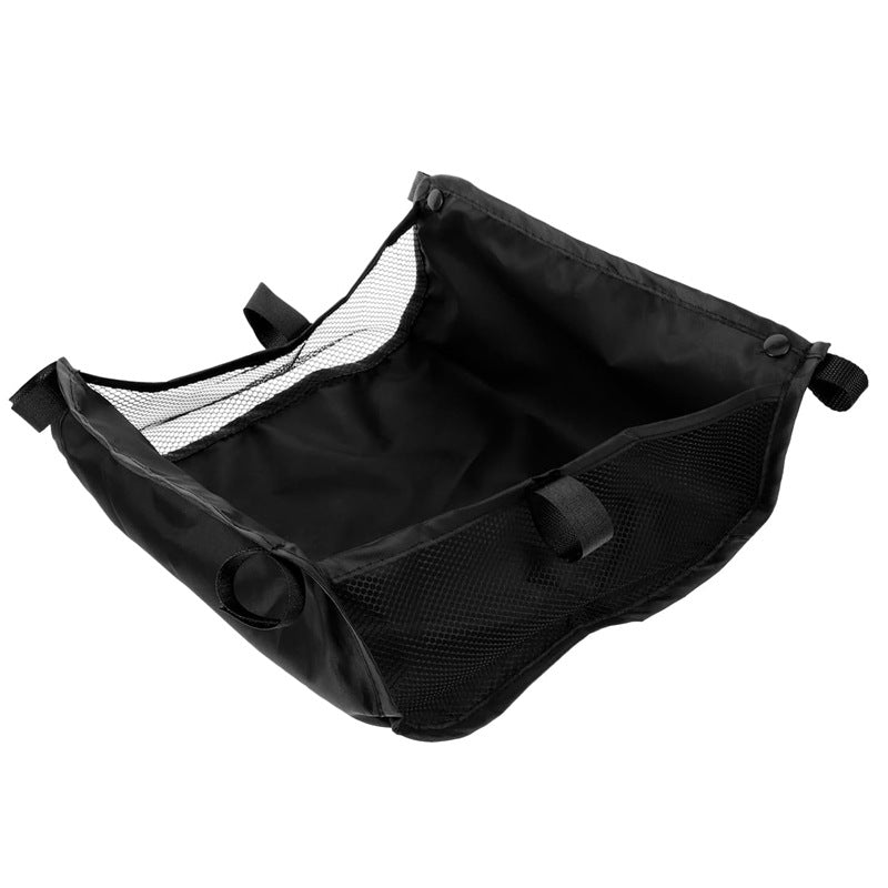 Baby Stroller Umbrella Stroller Bottom Frame Storage Basket Stroller Net Bag Storage Bag Shopping Bag Bottom Basket - image 5