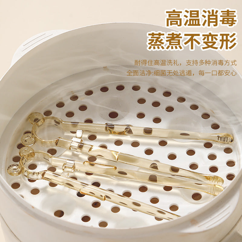 Baby Training Chopsticks Ppsu Children's Chopsticks for Ages 1-6, Learning Chopsticks with Automatic Rebound, Anti-Fall, Anti-Slip Practice Chopsticks, Tablewar - image 4