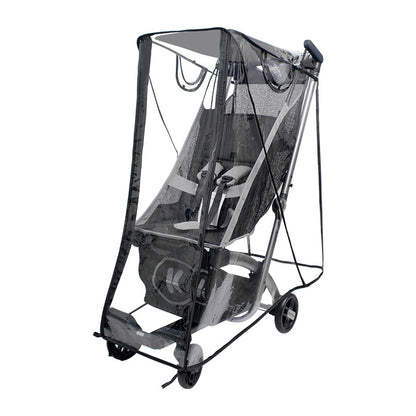 Factory Direct Sales Baby Stroller Rain Cover Kk Baby Stroller Rain Cover Windproof and Rainproof Cover for Strollers and Umbrella Strollers - image 5