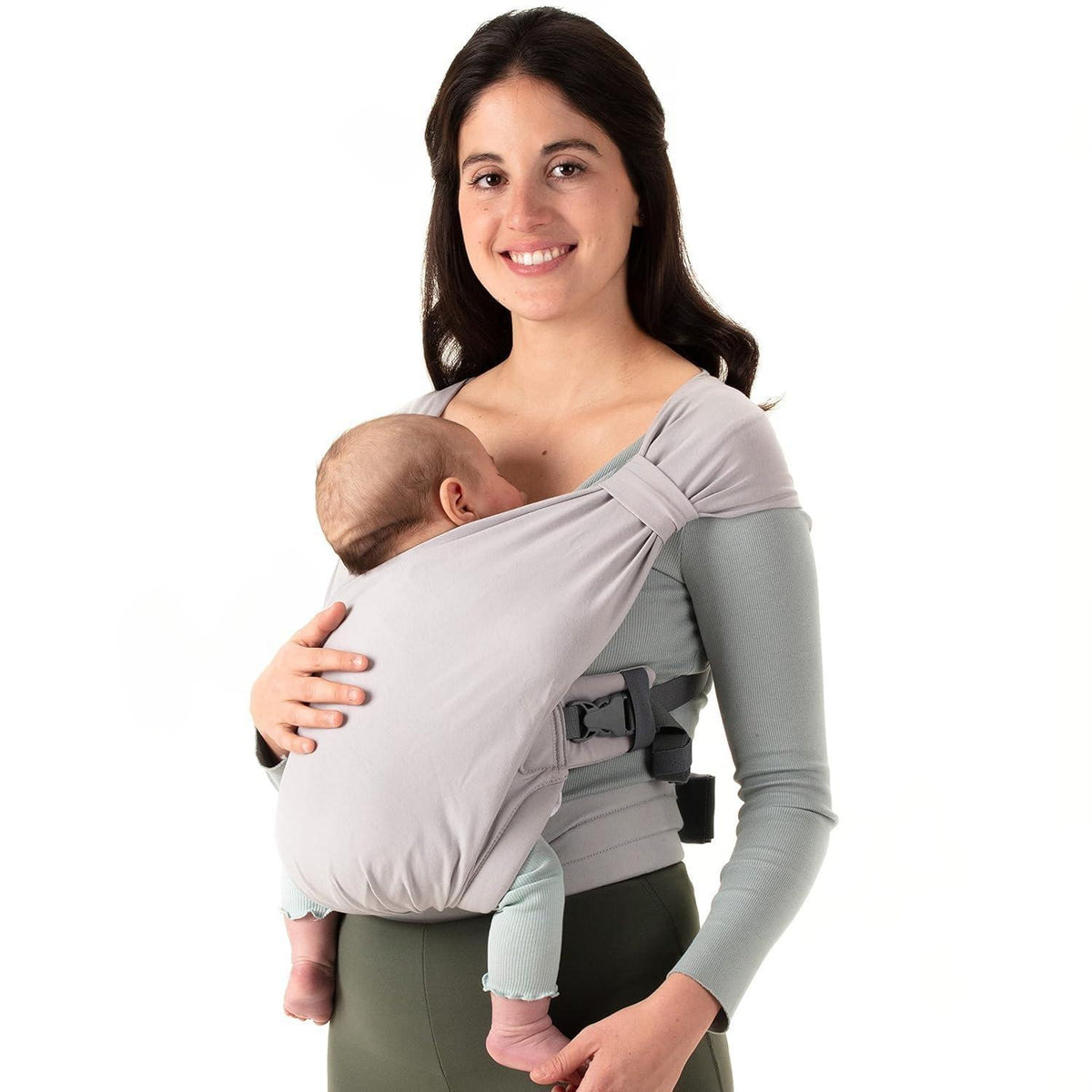 Amazon Cross-Border Factory Baby Carrier Four-Season Simple Sling X-Type Baby Front-Carrying Style for Children and Parenting - image 1