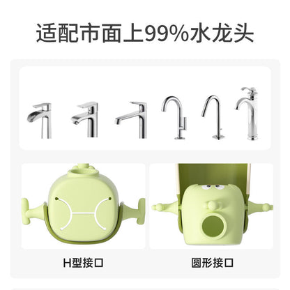 Taoqibaby Faucet Extender for Baby Washing Hands and Hair, Silicone Extension for Infants and Children, Splash-Proof - image 3