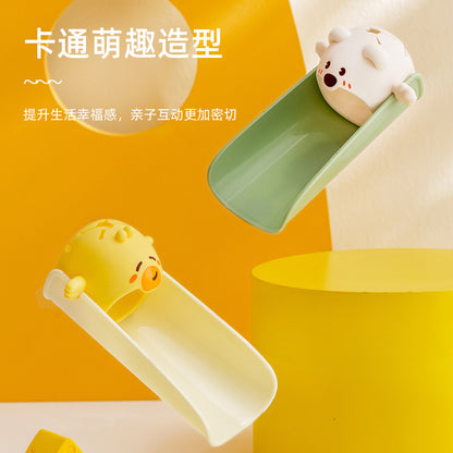 Cartoon Faucet Extender, Baby Handwashing Extension Tool, Children's Silicone Cartoon Temperature-Sensing Anti-Scald Anti-Splash Device - image 2