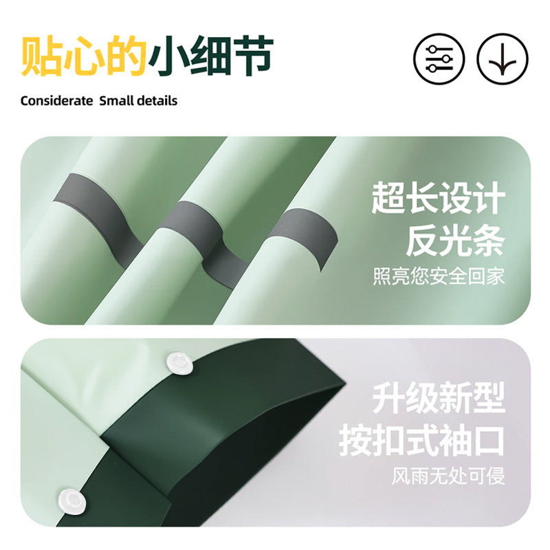 Children's Raincoat for Primary School Students, Boys and Girls, Extended Length, Full-Body Storm-Proof, with Backpack Space, Baby Hiking Rain Poncho Wholesale - image 4