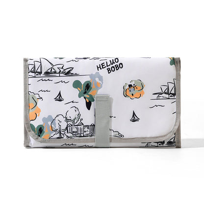 Newborn Baby Portable Diaper Changing Pad Foldable Diaper Pad Bag Multifunctional Baby Changing Table Diaper Pad - image 5