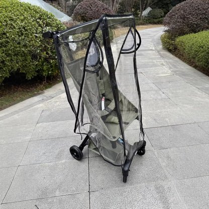 Baby Stroller Rain Cover Little Tiger T3 T18 Stroller Rain Cover Maru T2 Rain Cover Baby Stroller Essential for Keeping Warm and Windproof - image 1
