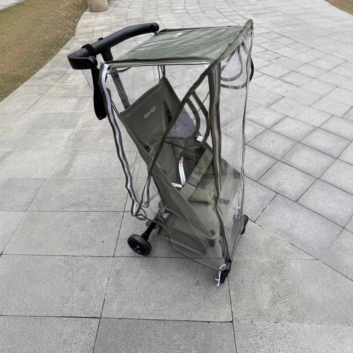 Baby Stroller Rain Cover Little Tiger T3 T18 Stroller Rain Cover Maru T2 Rain Cover Baby Stroller Essential for Keeping Warm and Windproof - image 2