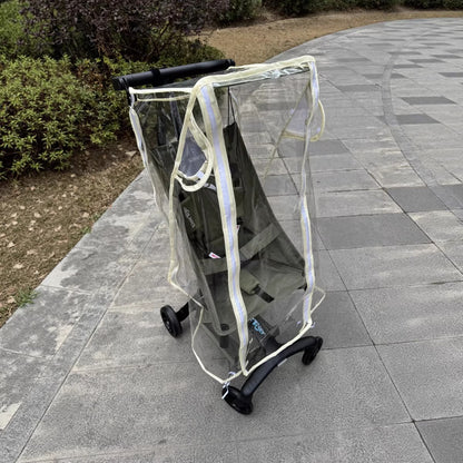 Baby Stroller Rain Cover Little Tiger T3 T18 Stroller Rain Cover Maru T2 Rain Cover Baby Stroller Essential for Keeping Warm and Windproof - image 3
