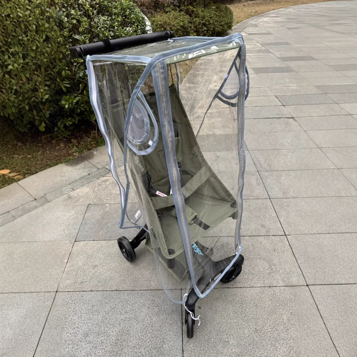 Baby Stroller Rain Cover Little Tiger T3 T18 Stroller Rain Cover Maru T2 Rain Cover Baby Stroller Essential for Keeping Warm and Windproof - image 4