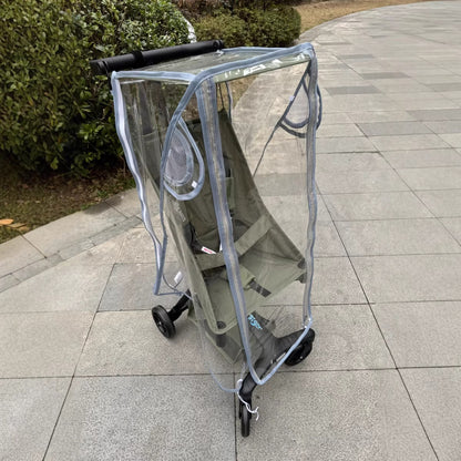 Baby Stroller Rain Cover Little Tiger T3 T18 Stroller Rain Cover Maru T2 Rain Cover Baby Stroller Essential for Keeping Warm and Windproof - image 4