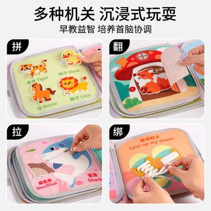 0-1 Year Old Baby Early Education Tear-Resistant Cloth Book, Chewable and Washable Enlightenment Baby Toy - image 2