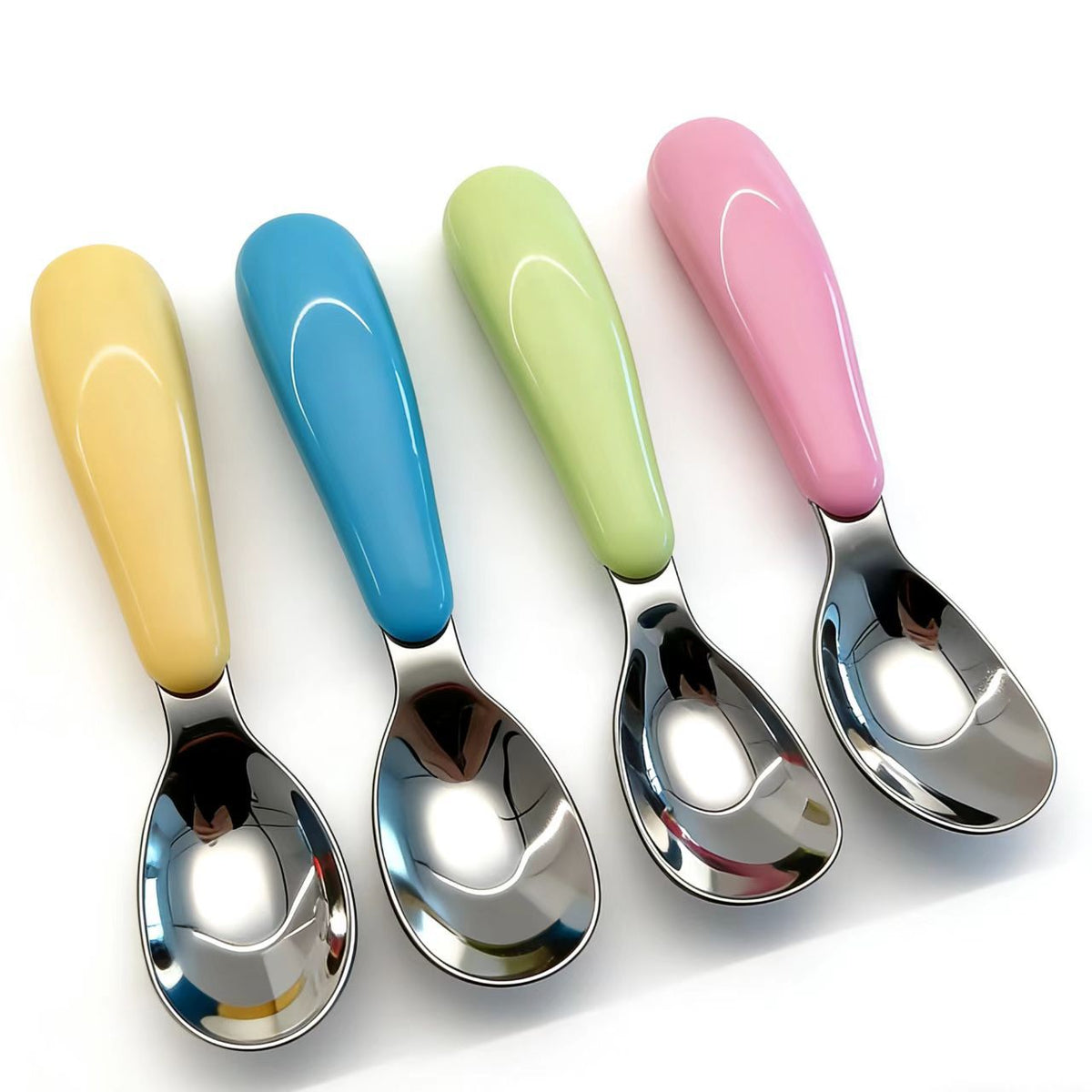 316L Stainless Steel Spoon for Babies, Training Spoon for Children, Toddler Feeding Spoon, Supplementary Food Spoon, Feeding Spoon - image 1