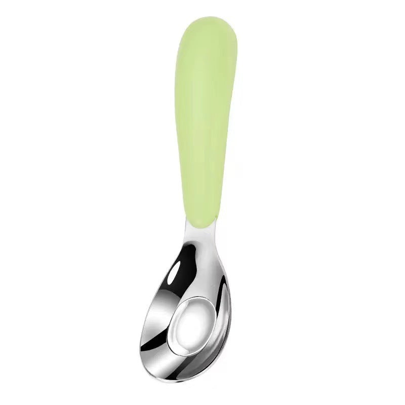 316L Stainless Steel Spoon for Babies, Training Spoon for Children, Toddler Feeding Spoon, Supplementary Food Spoon, Feeding Spoon - image 5