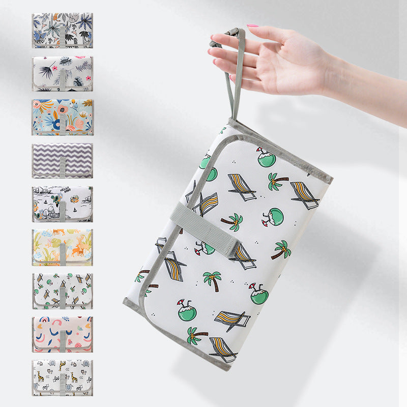 Newborn Baby Portable Diaper Changing Pad Foldable Diaper Pad Bag Multifunctional Baby Changing Table Diaper Pad - image 1