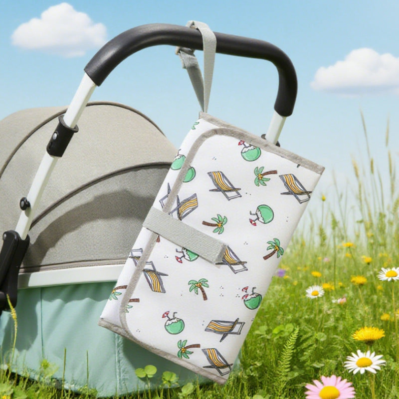 Newborn Baby Portable Diaper Changing Pad Foldable Diaper Pad Bag Multifunctional Baby Changing Table Diaper Pad - image 4